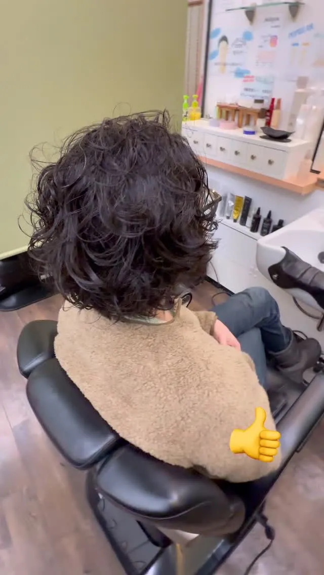 スパイラルパーマ‼️